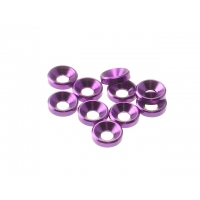 HIROSEIKO 3mm Alloy Countersunk Washer (Purple)